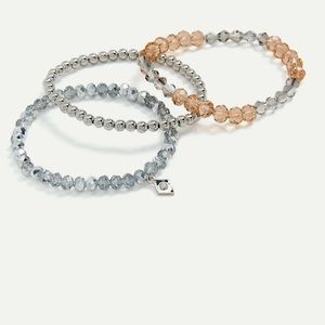 Faceted Bead Bracelets